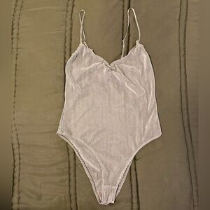 Out From Under Pretty Bird Plisse Bodysuit